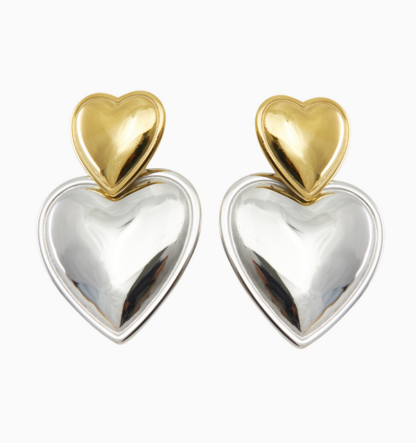 Daphine Heart Earrings