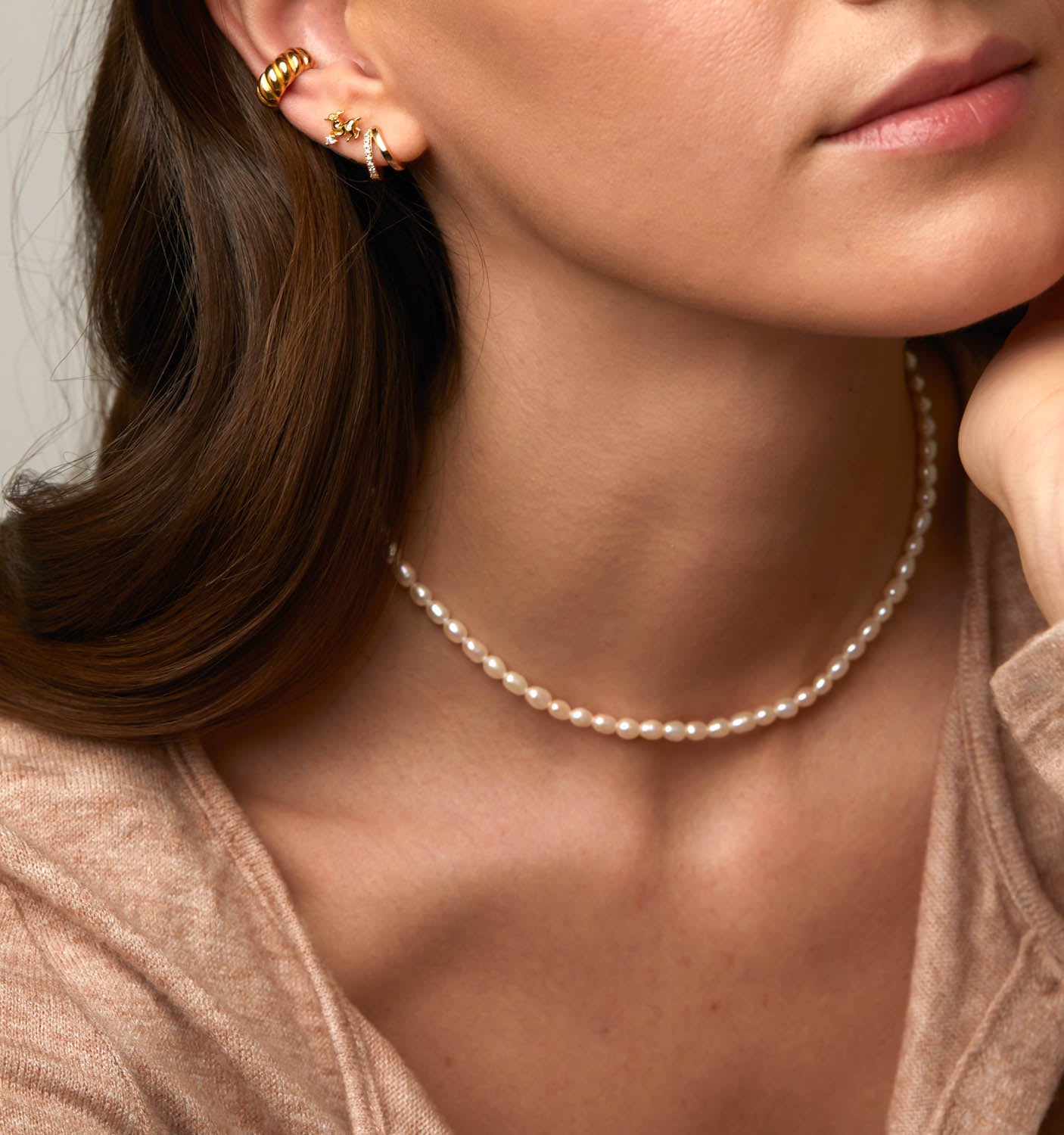 Pearl Necklace: Freshwater Pearls