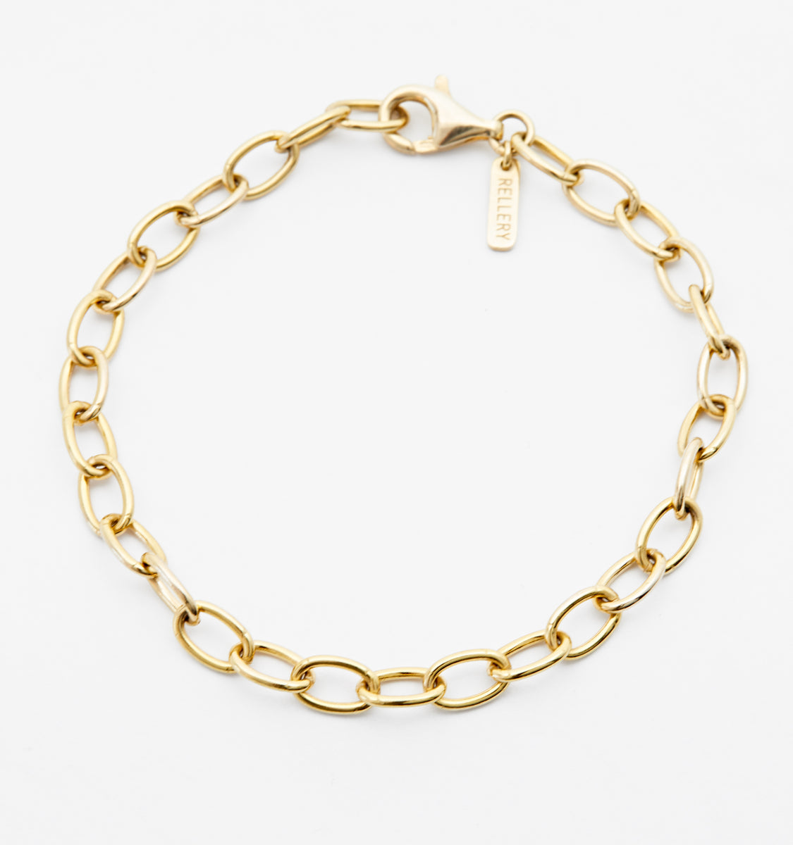 【Young 】Cable chain bracelet ペアブレスレット Cable chain bracele & Stone ring Set ブレスレット＆リング