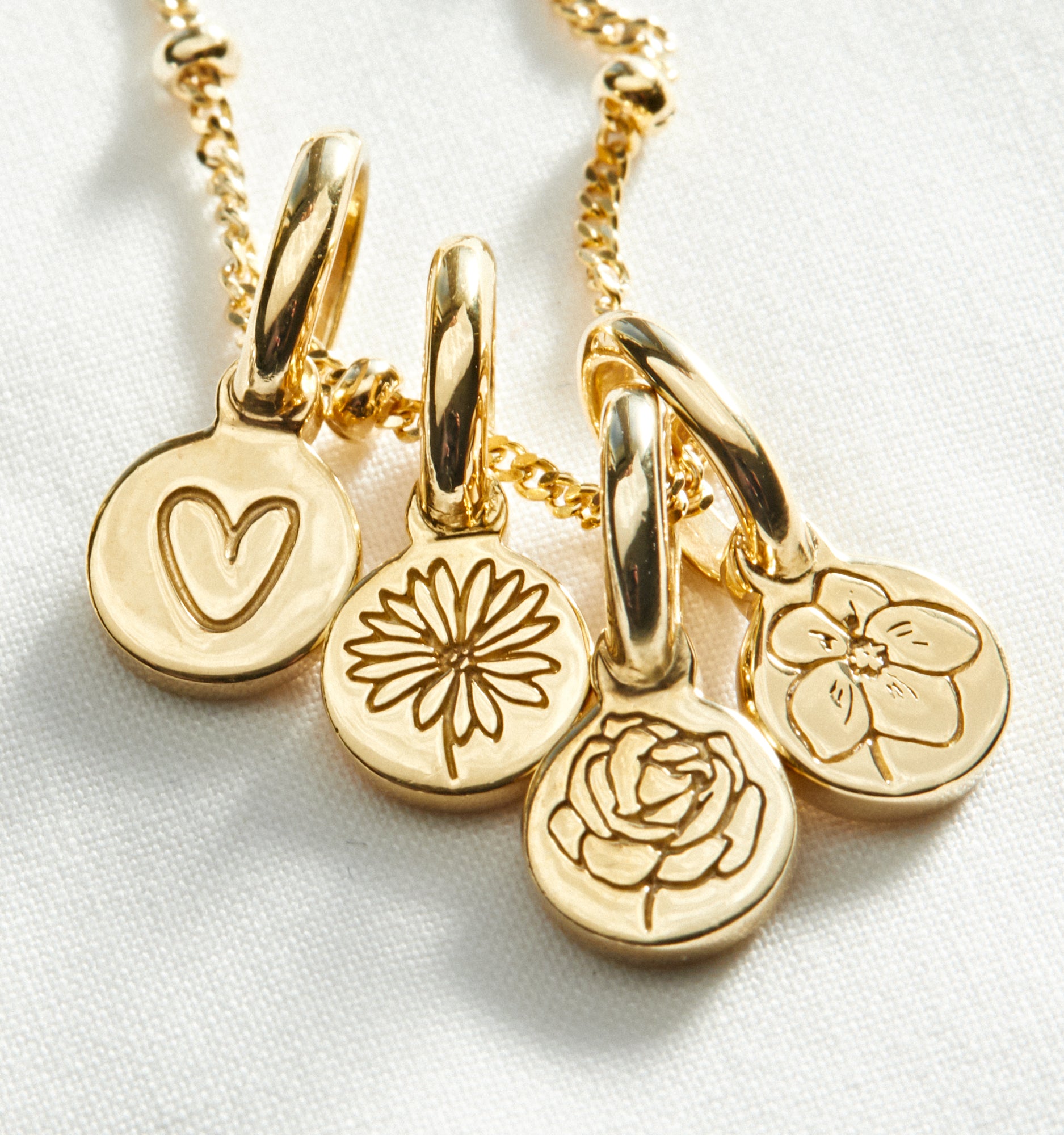 Marigold Flower Necklace - October