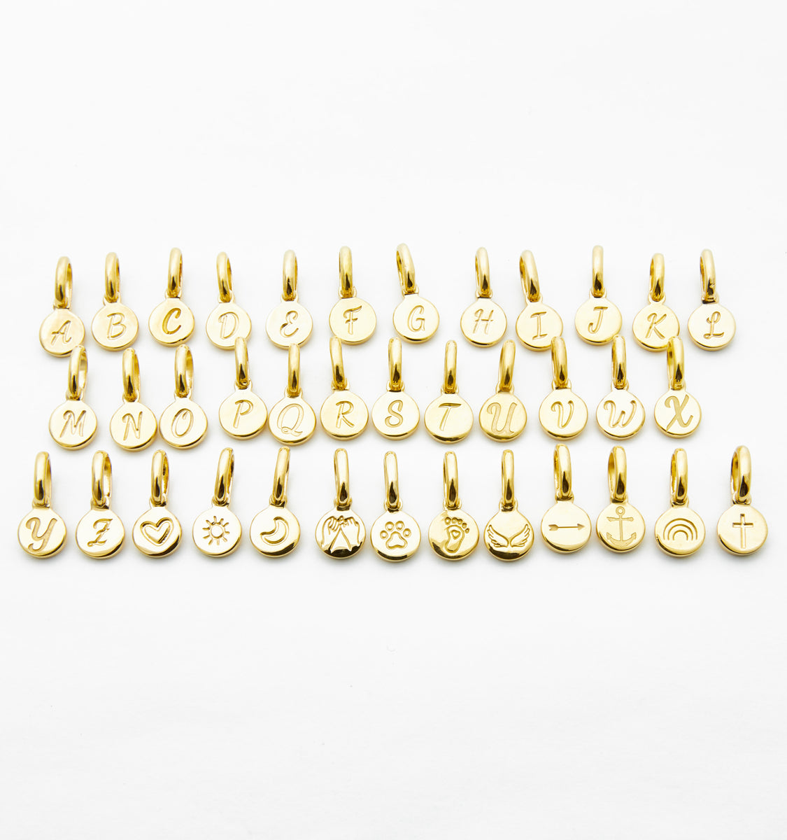 Silver Charms: Engraved Charms – Rellery