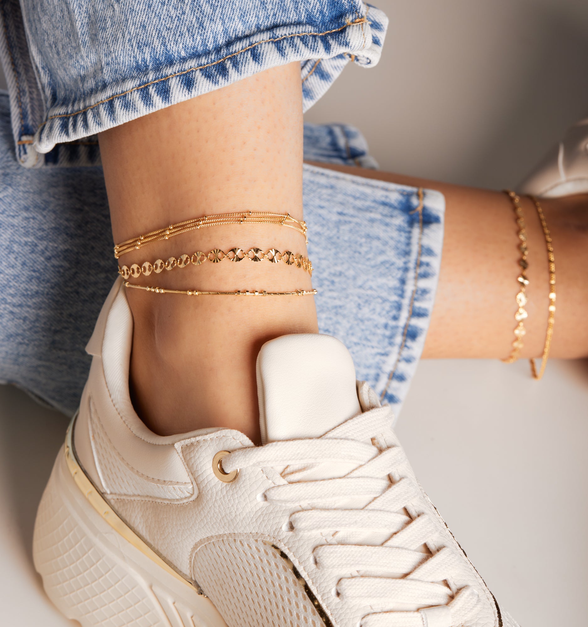 Gold Layered Anklet