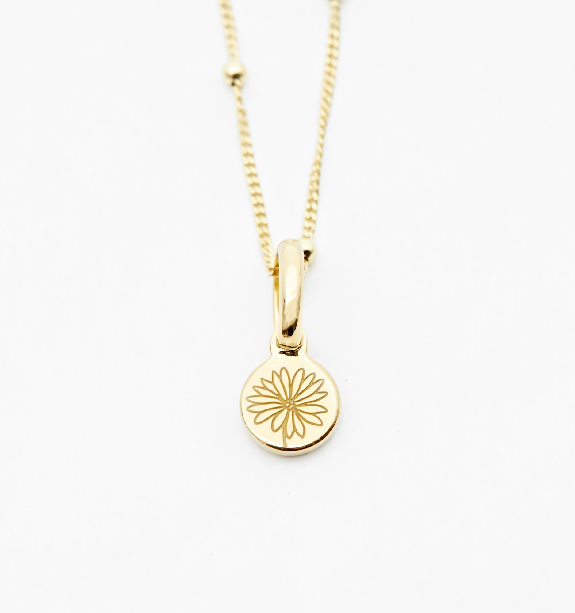 Chrysanthemum Necklace - November