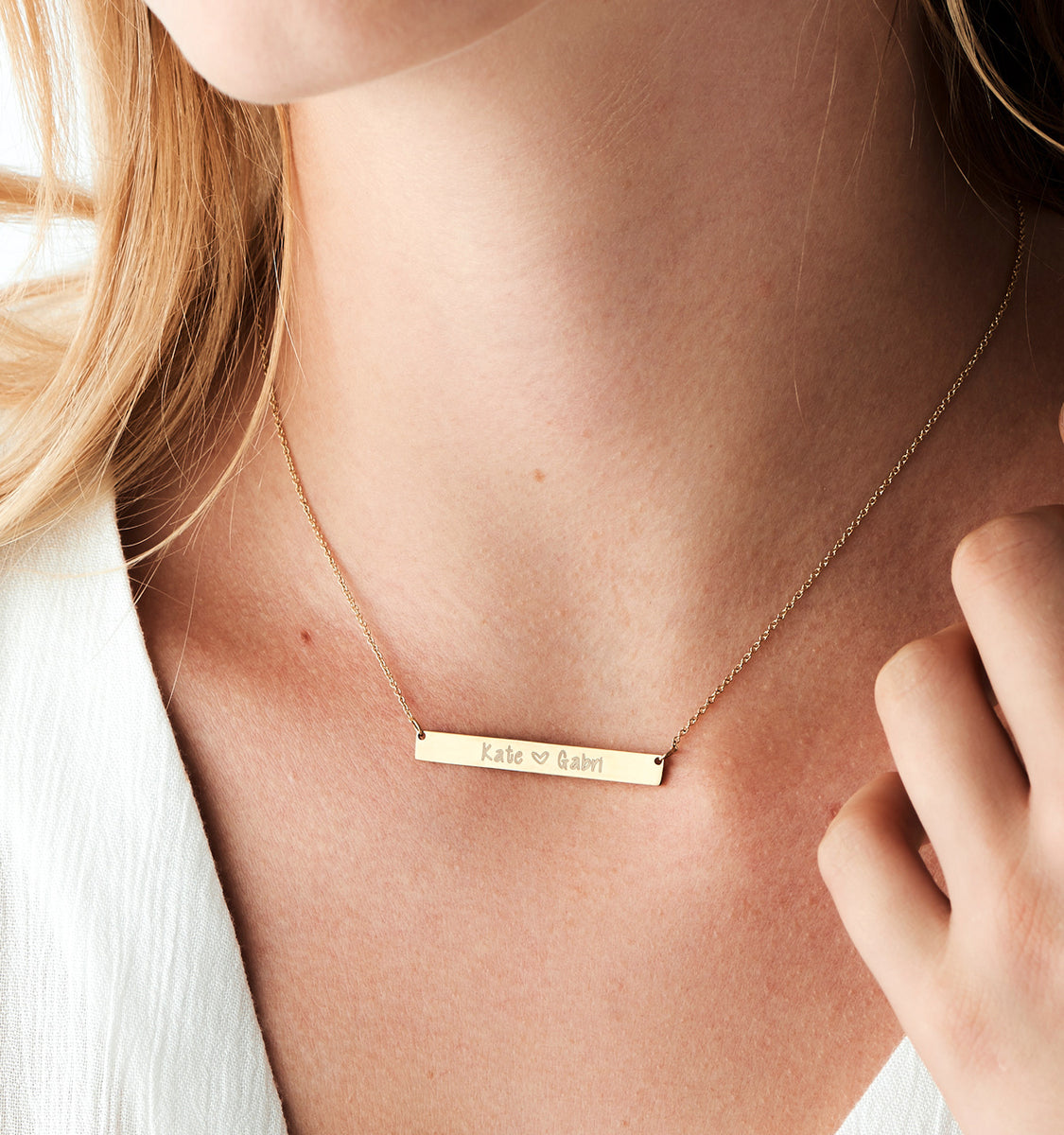 Bar Necklace Jewelry in Gold and Sterling Silver – Rellery