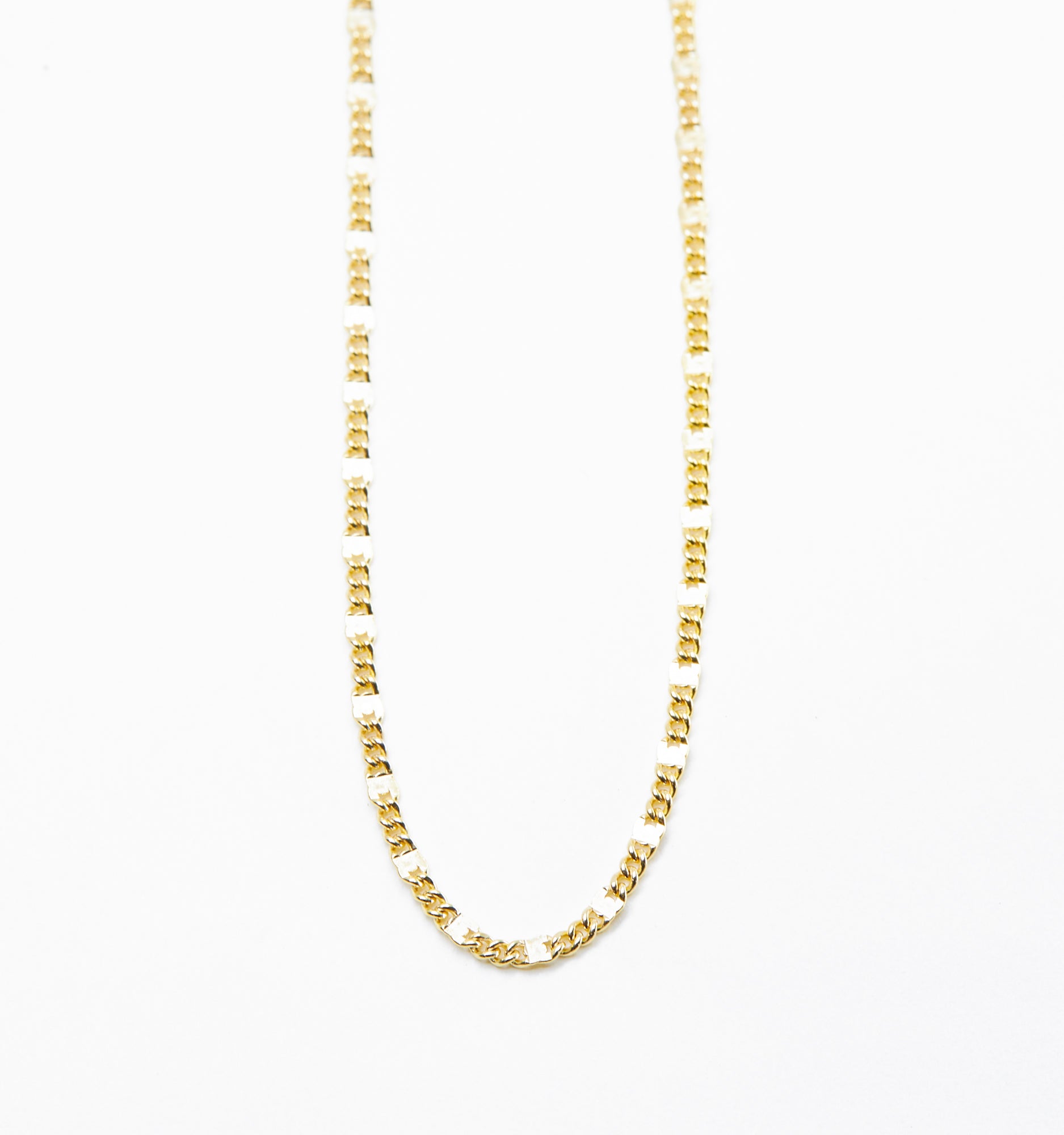 Lace Gold Chain Necklace
