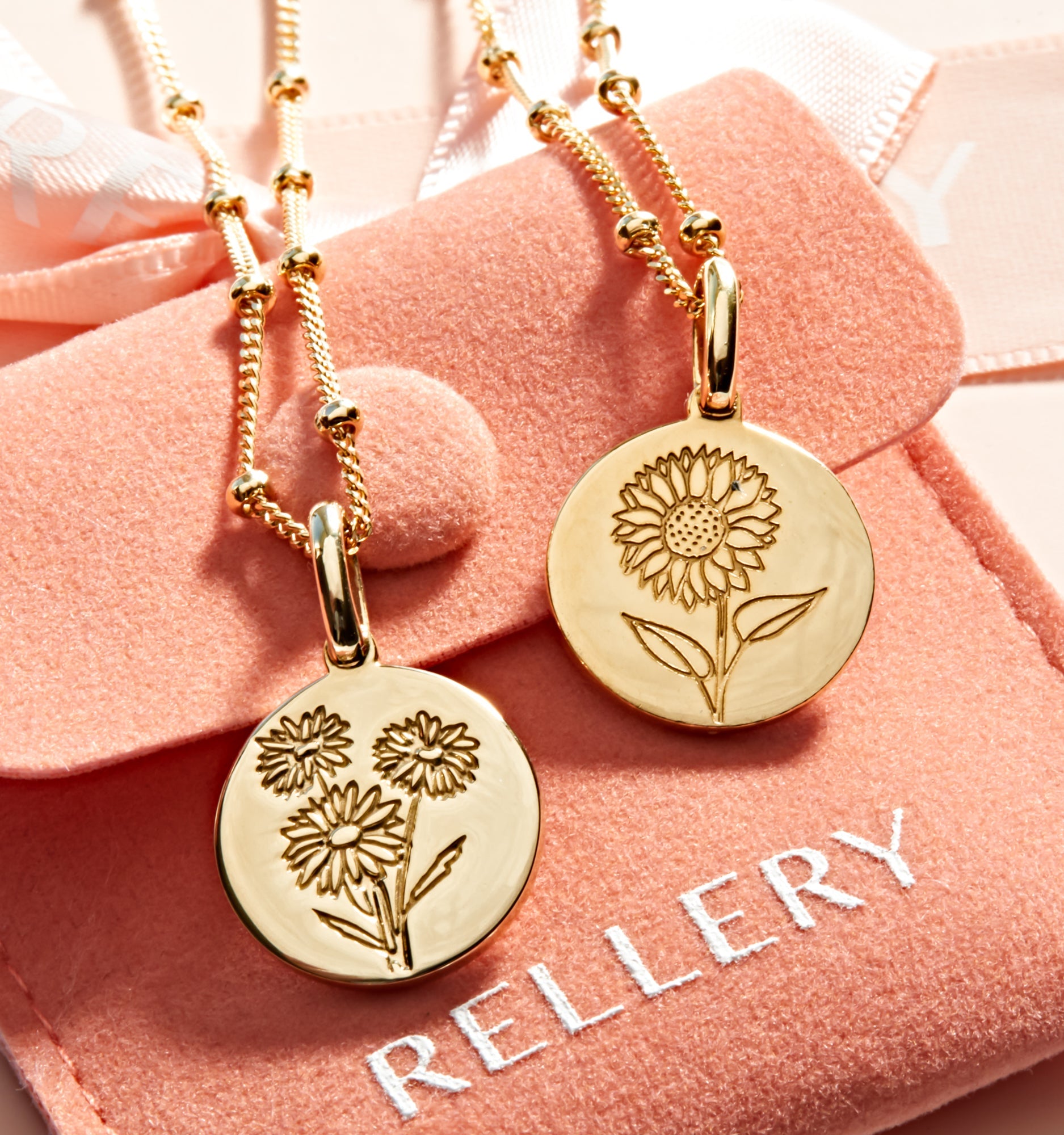 Birth Flower + Charms