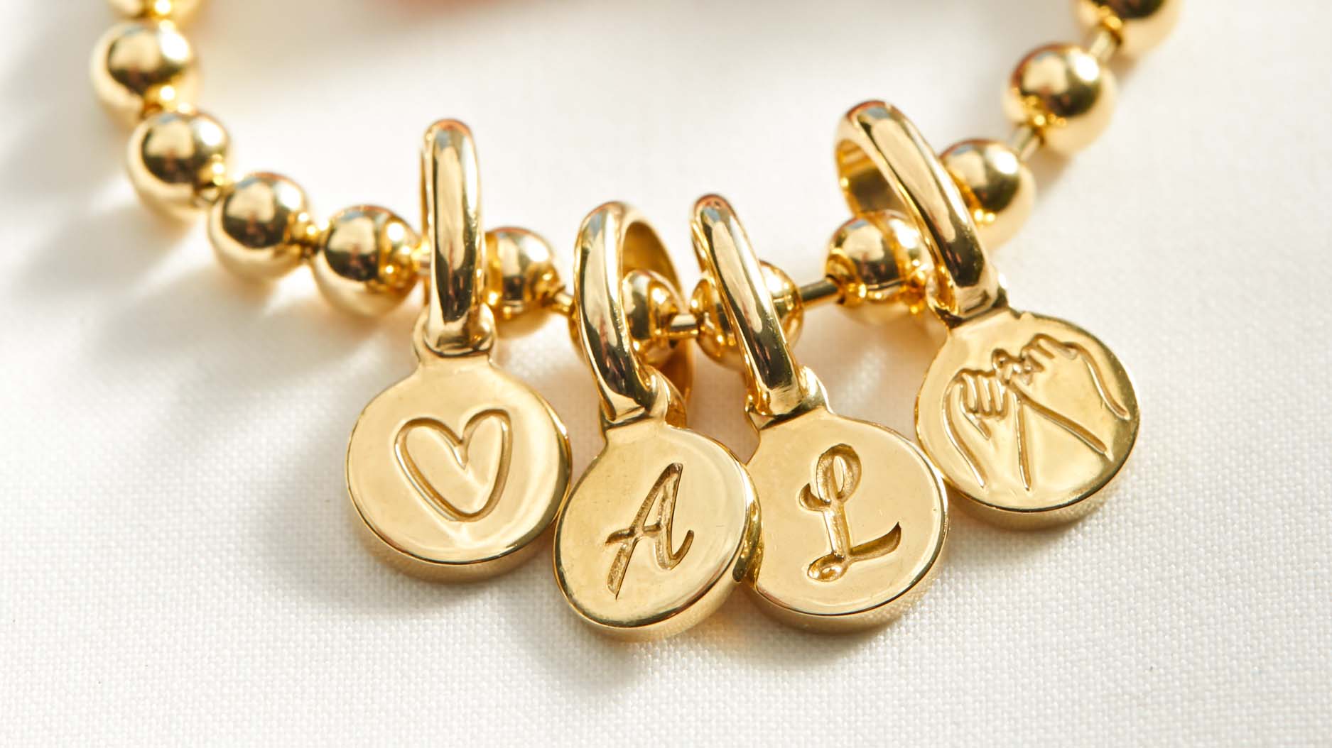 Personalized Custom Bracelets - Clip Chains, Bangles & Charms – FoundRae