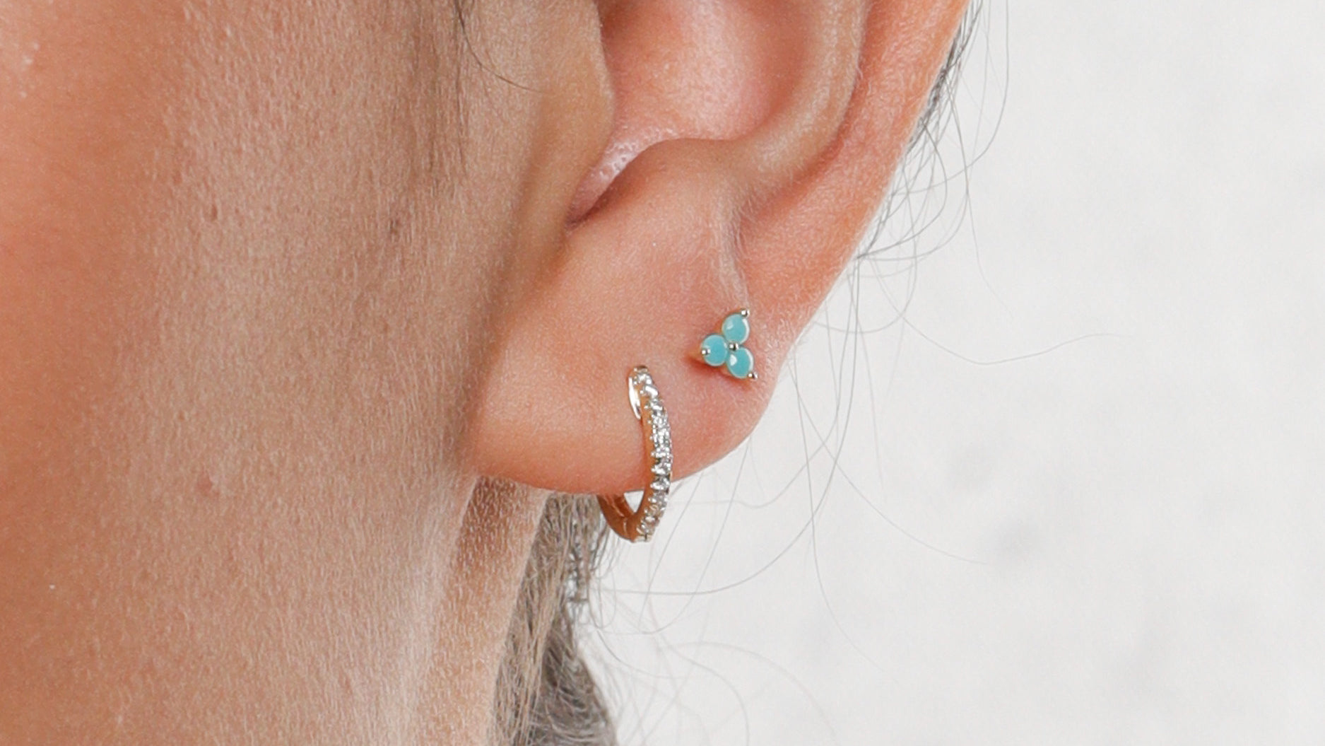 14K Gemstone Earrings