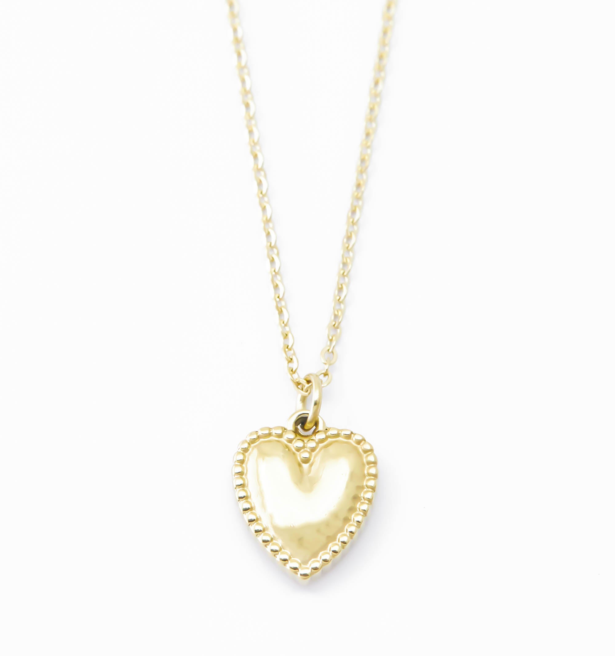 Dainty Heart Charm Necklace