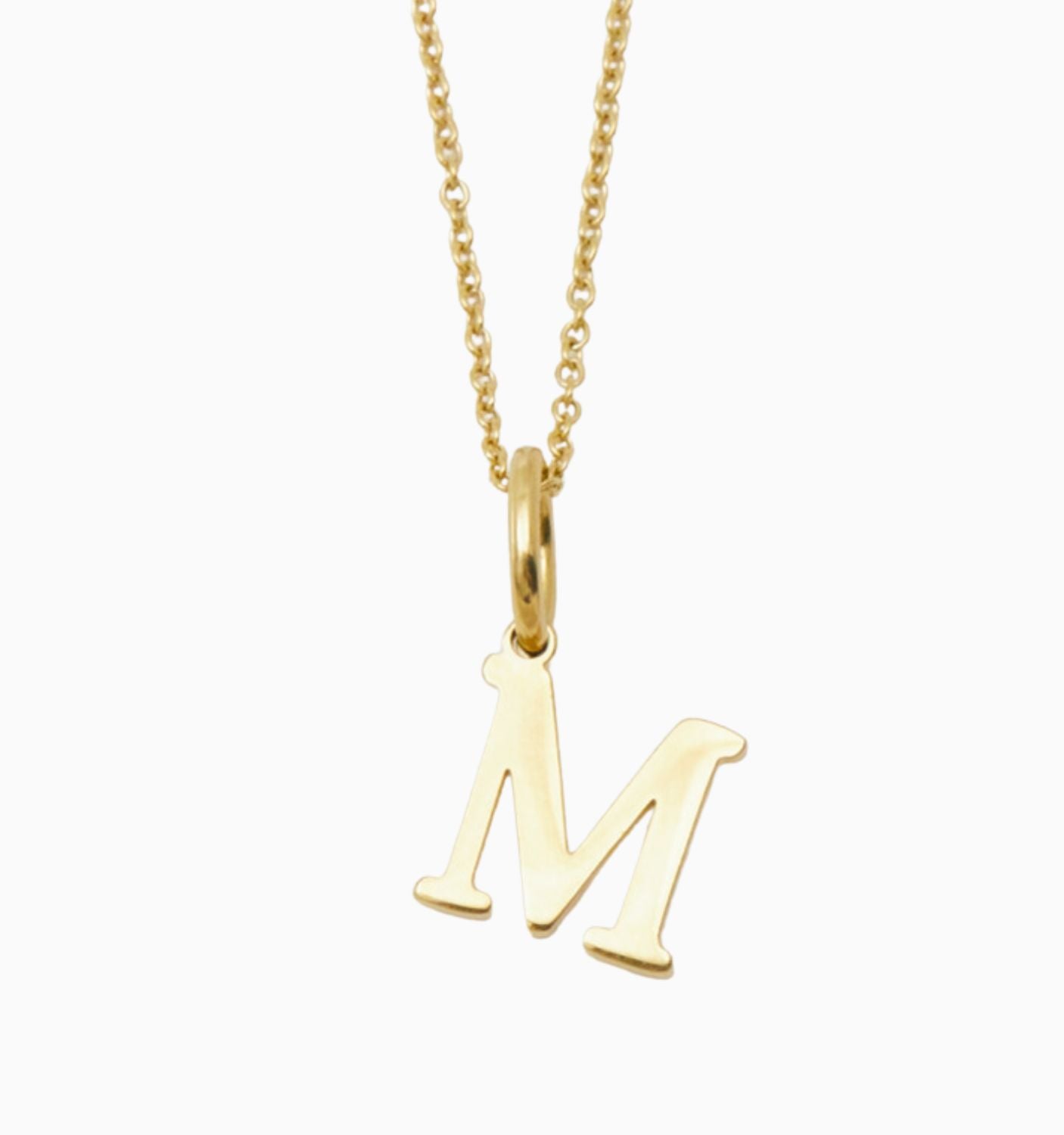 Letter Initial Necklace