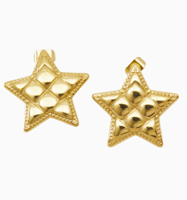 Vintage Star Earrings