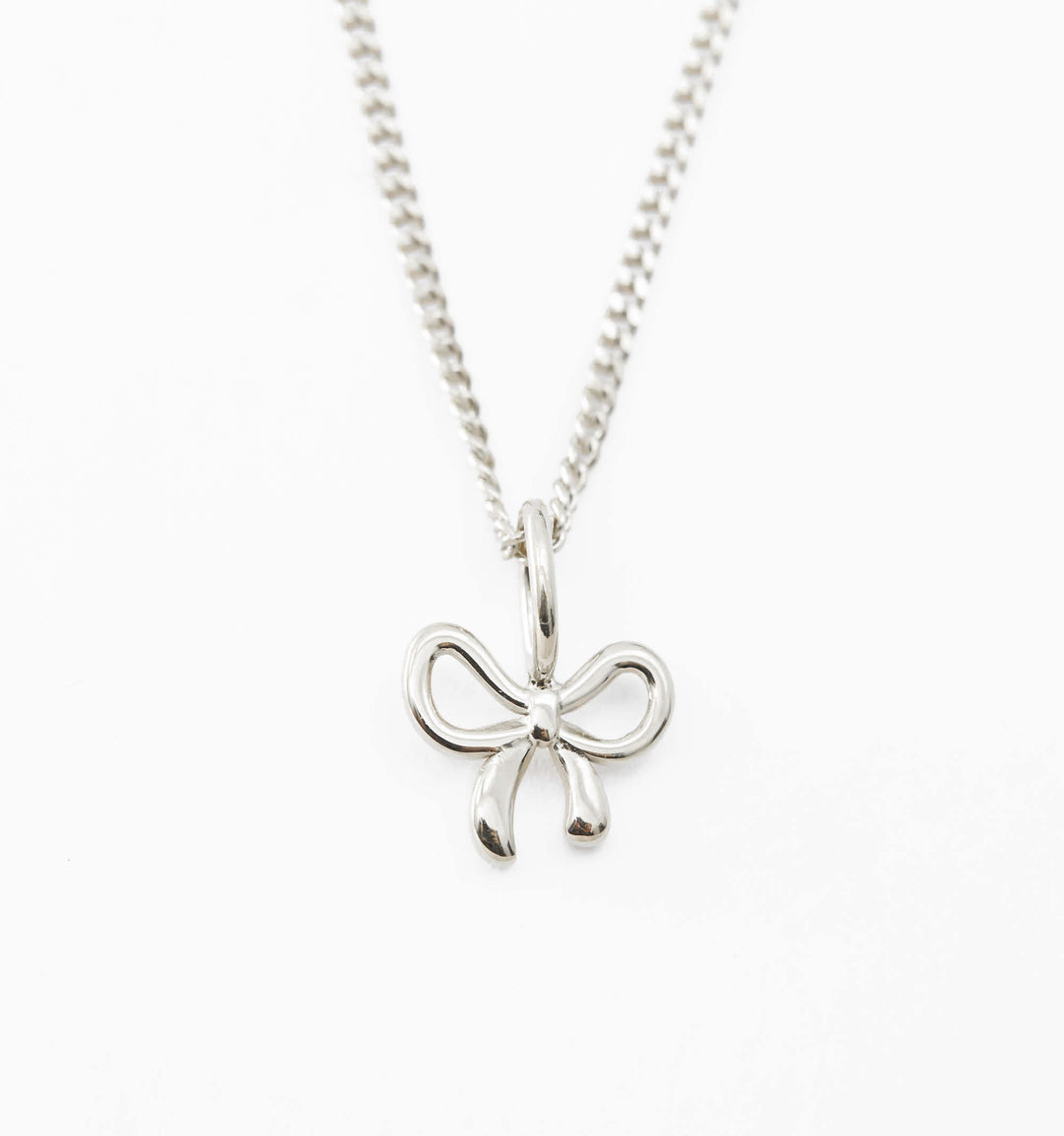 Dainty Bow Necklace