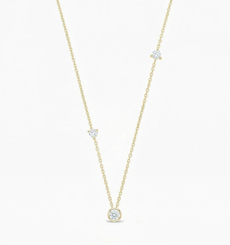 Bubble Crystal Necklace
