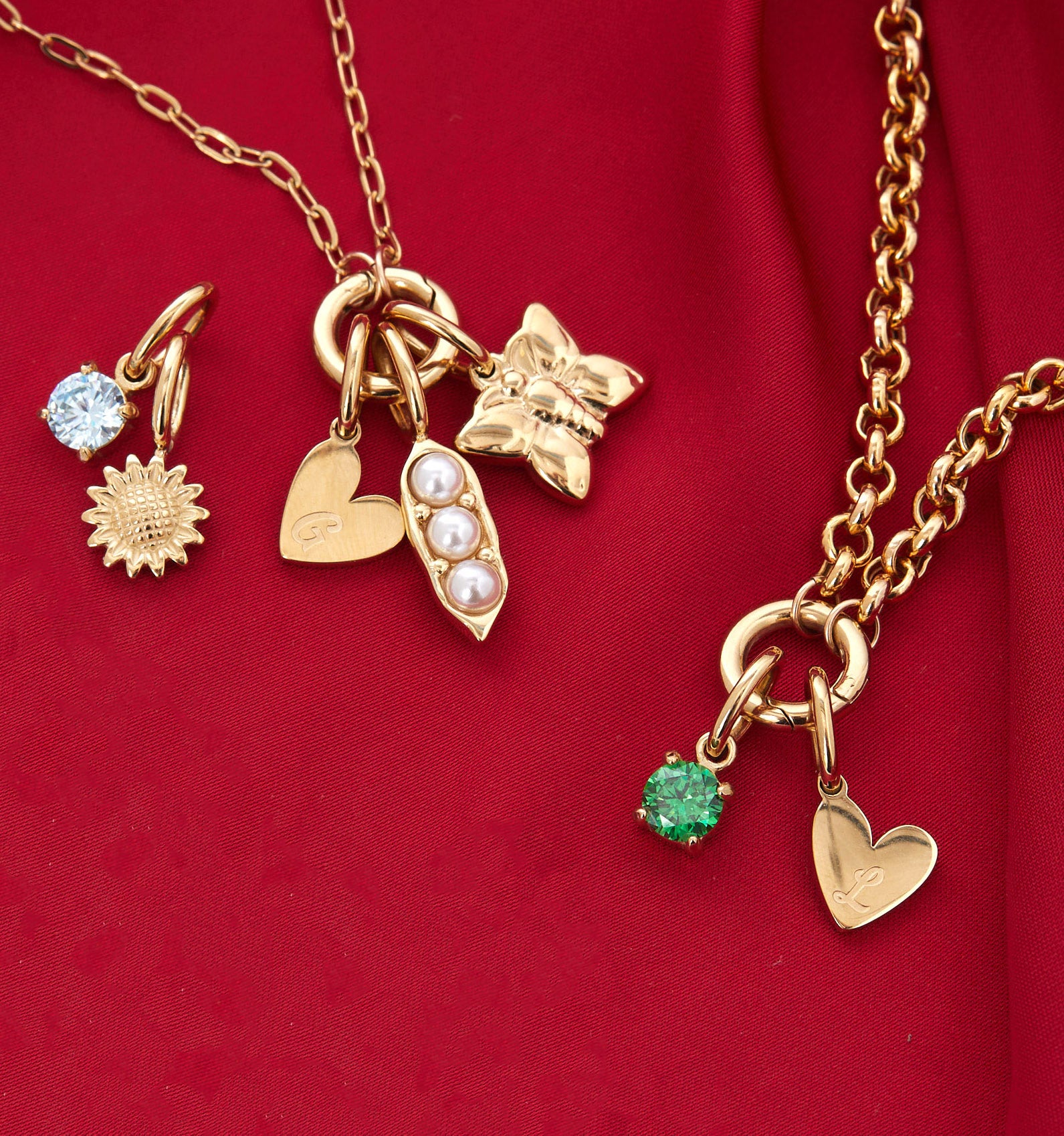 Personalized Charm Chain - Paperclip Chain