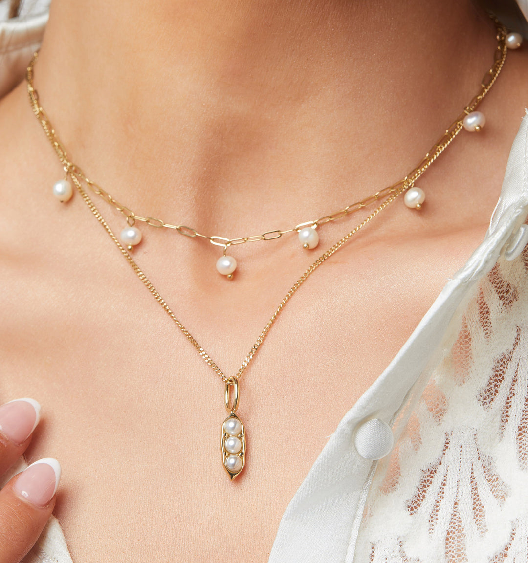 Pearl Drop Necklace