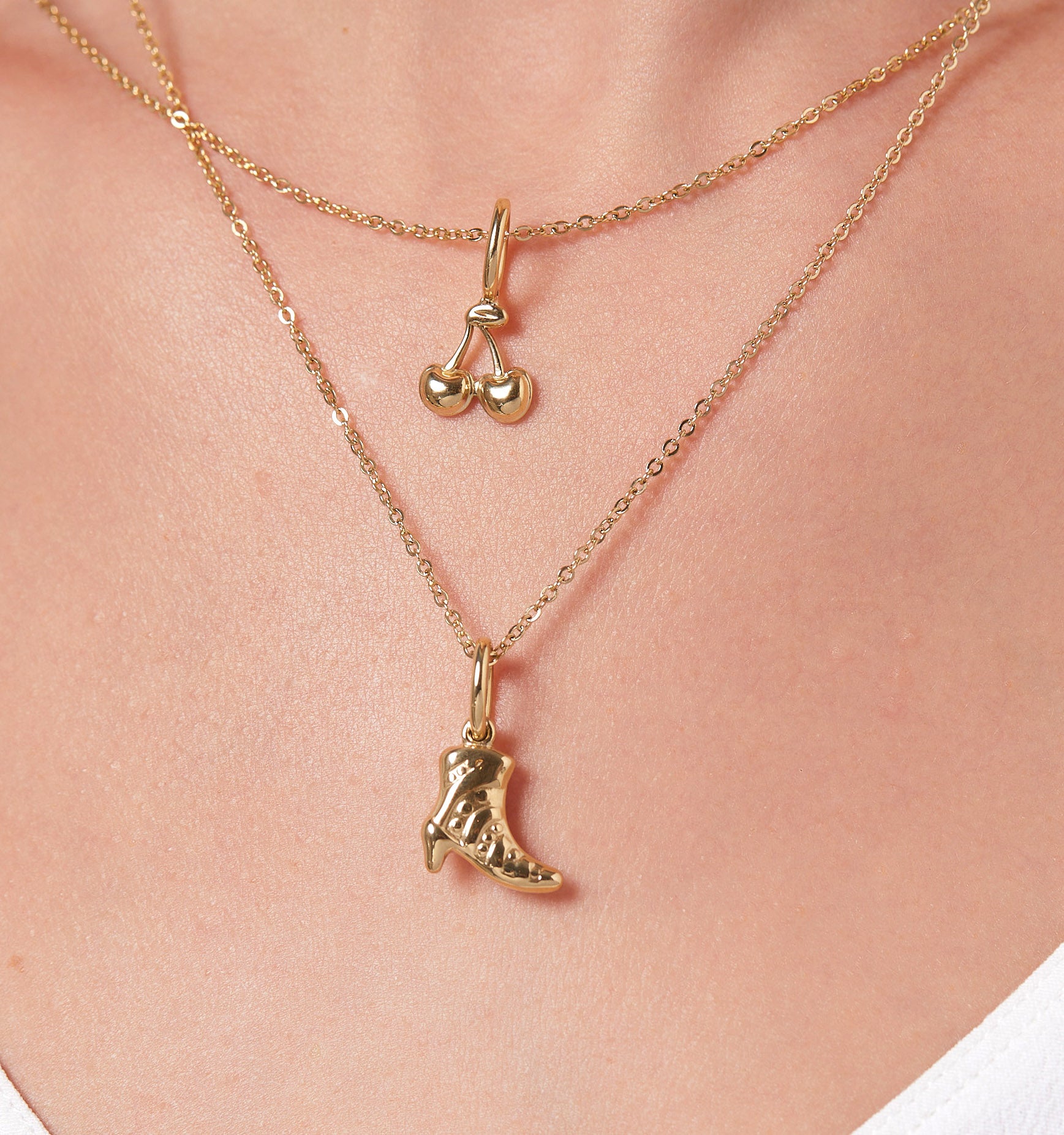 Cowboy Boot Necklace