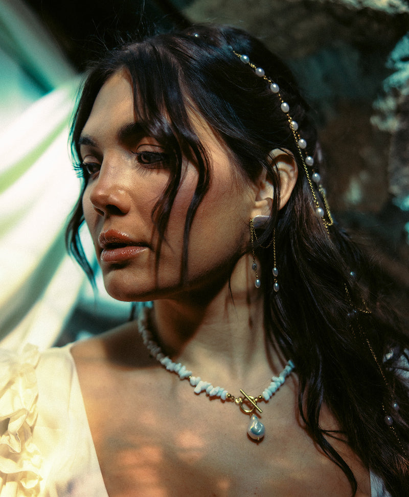 Riviera Pearl Necklace