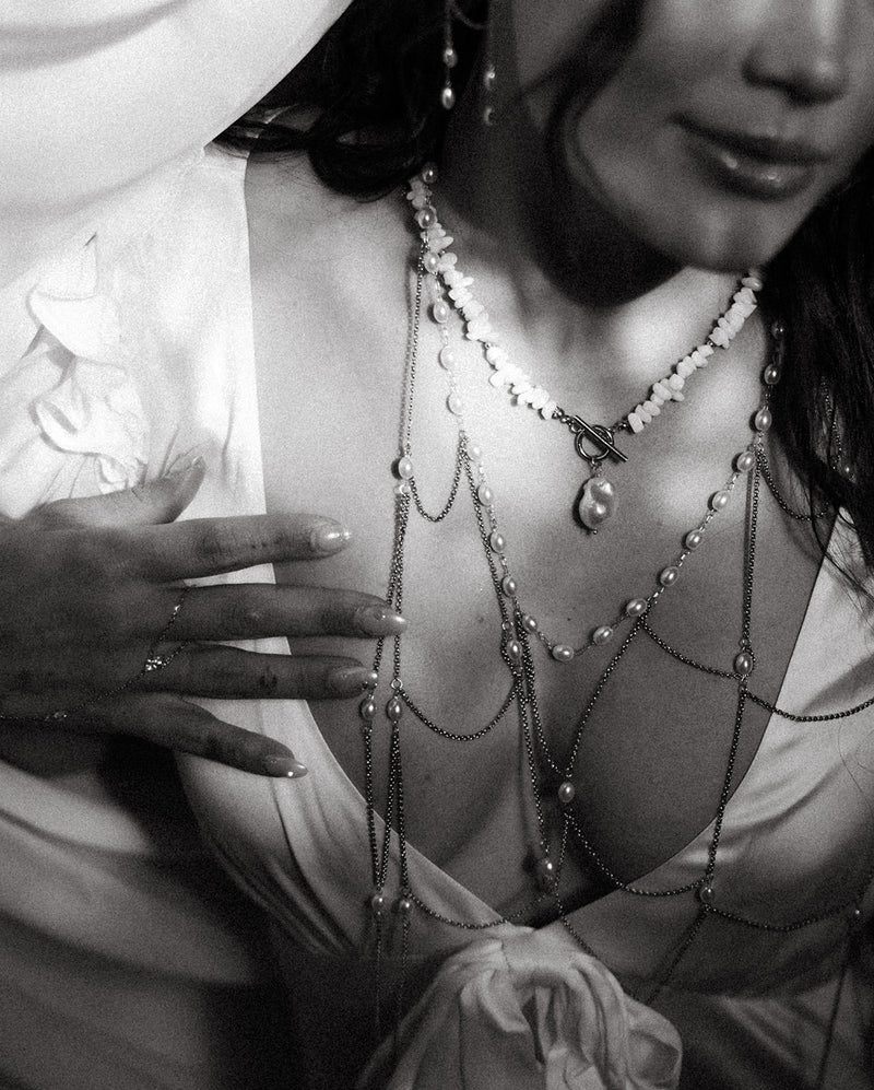 Riviera Pearl Necklace
