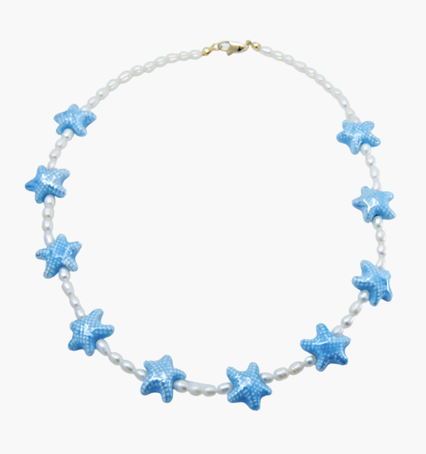 Blue Cosmic Seastar Necklace
