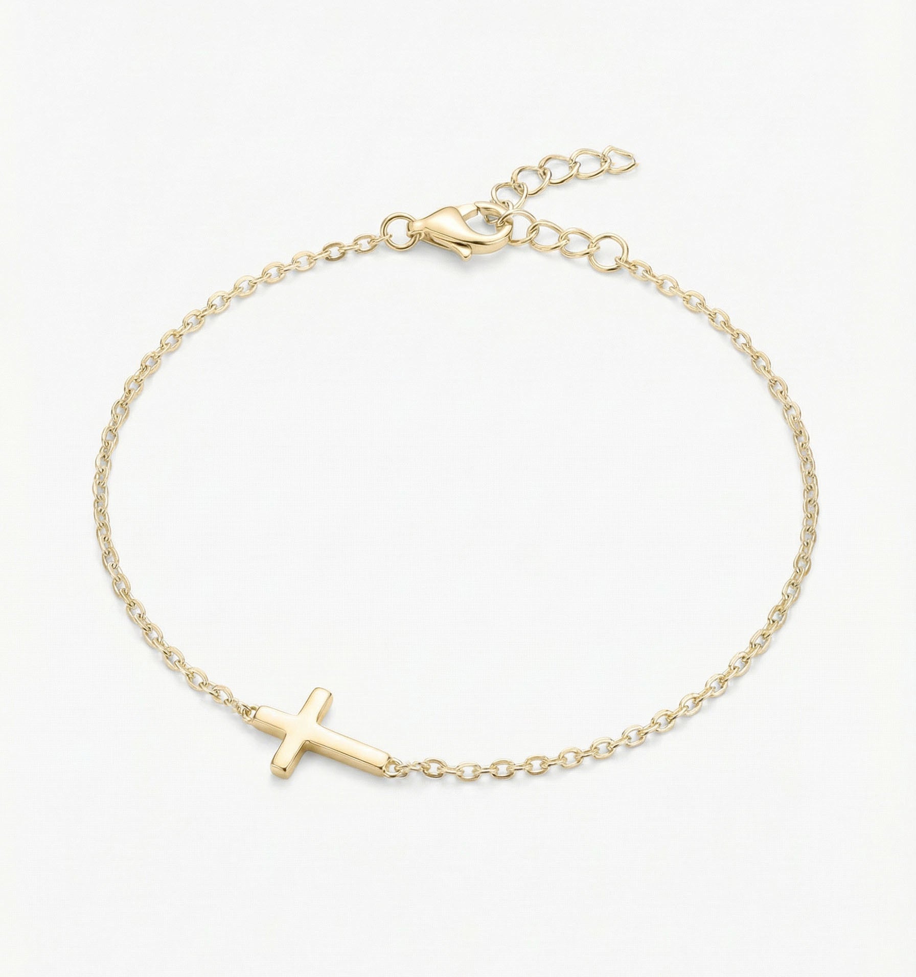 Dainty Cross Bracelet