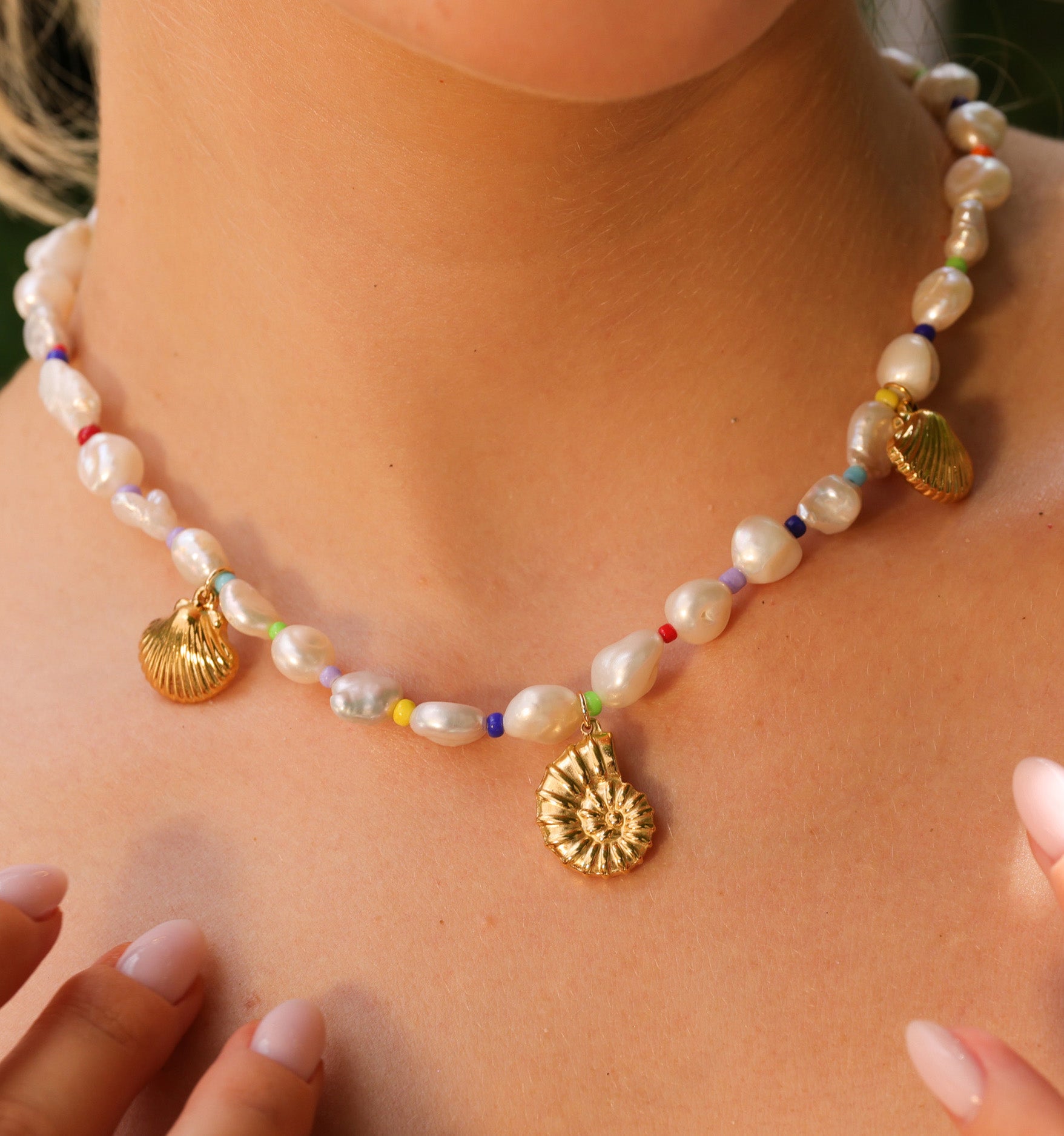 Mermaid's Secret Shell Necklace