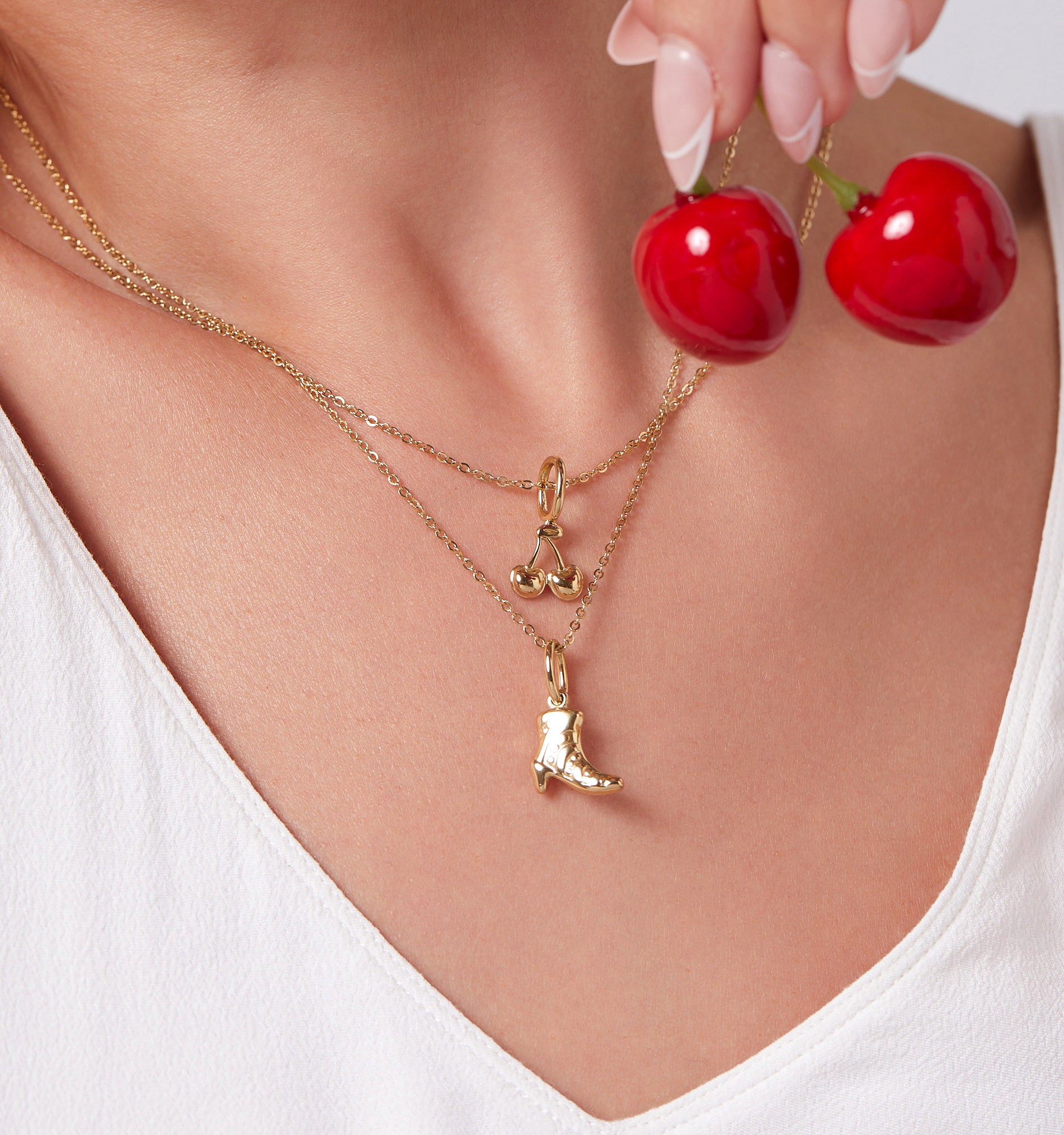 Cowboy Boot Necklace