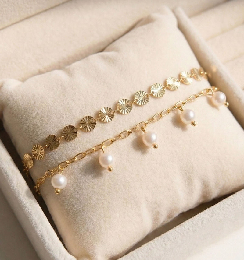 Coin Chain Bracelet
