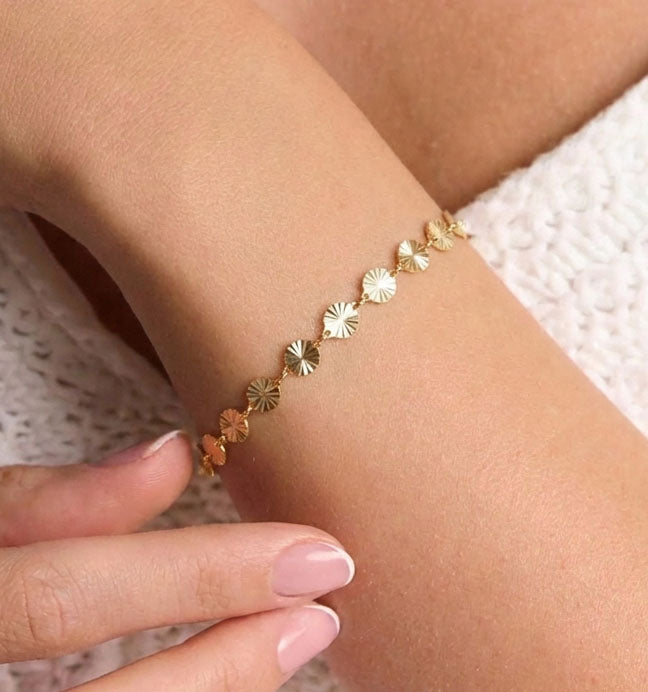 Coin Chain Bracelet