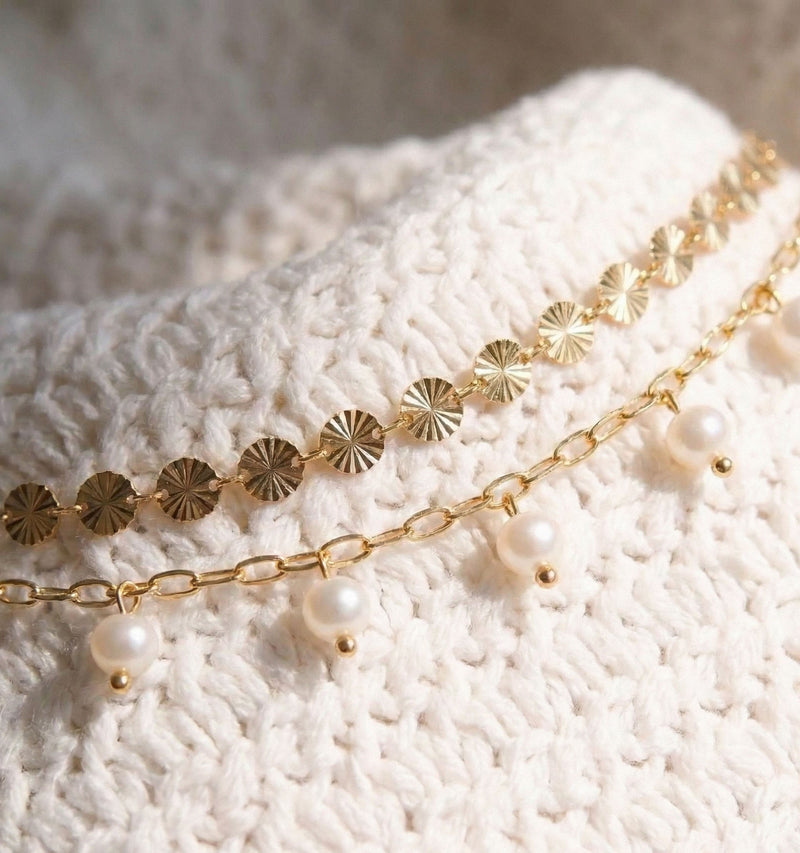 Coin Chain Bracelet