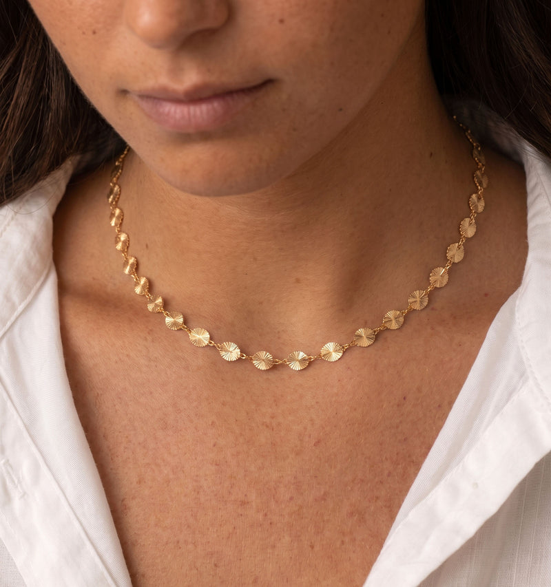 Coin Chain Necklace