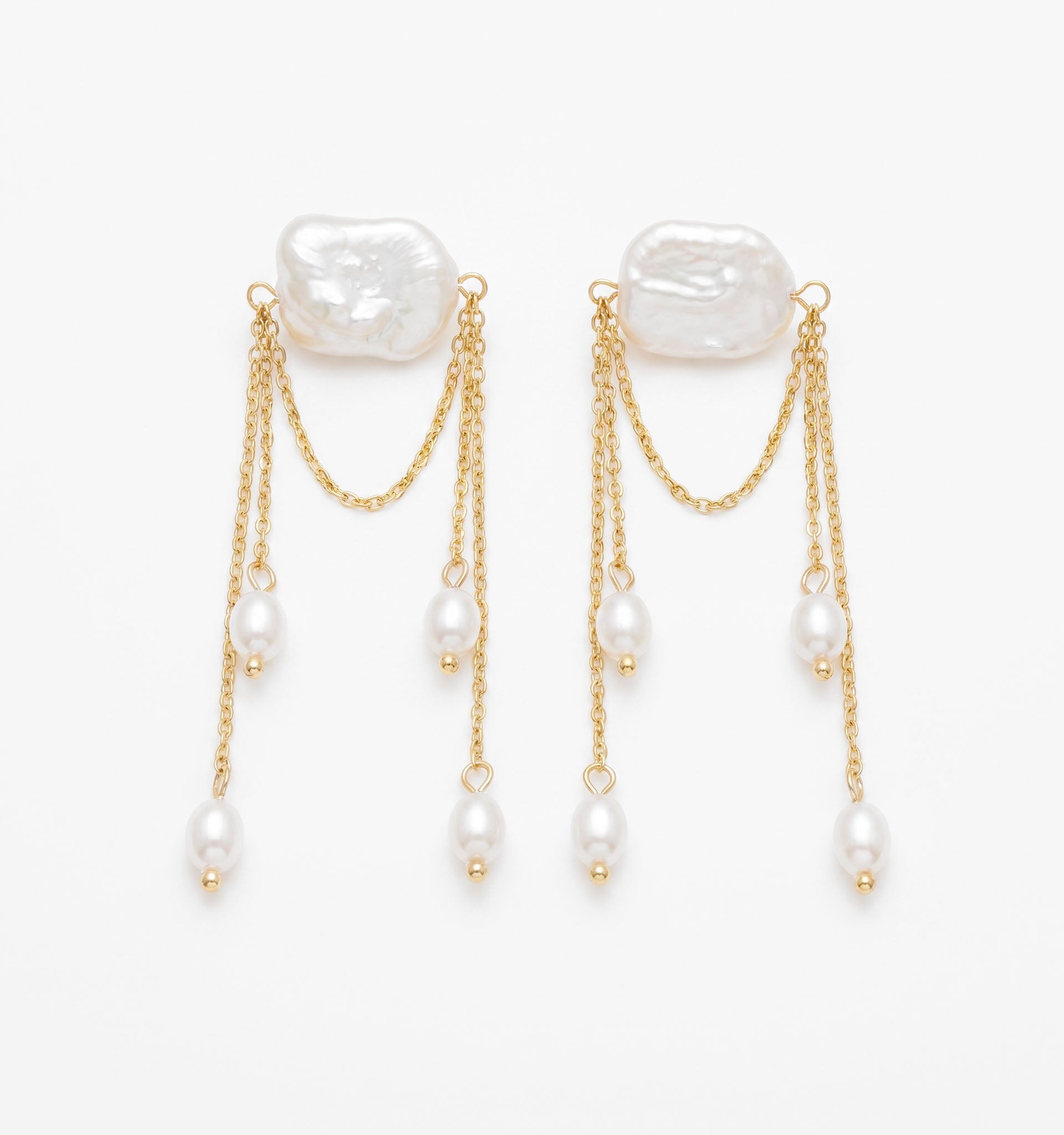 Baroque Pearl Earrings