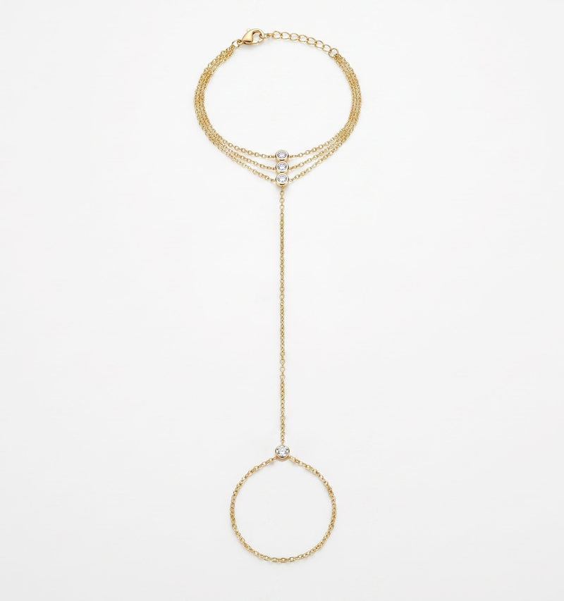 Golden Hour Hand Chain