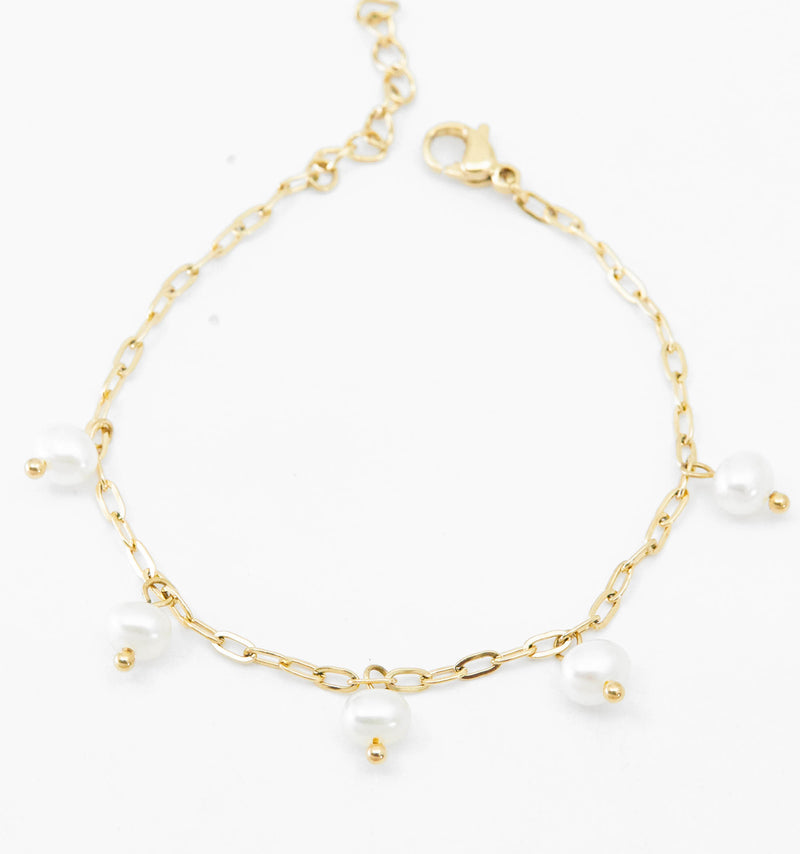 Dangle Pearl Bracelet