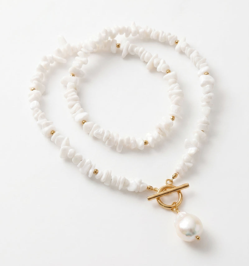 Riviera Pearl Necklace