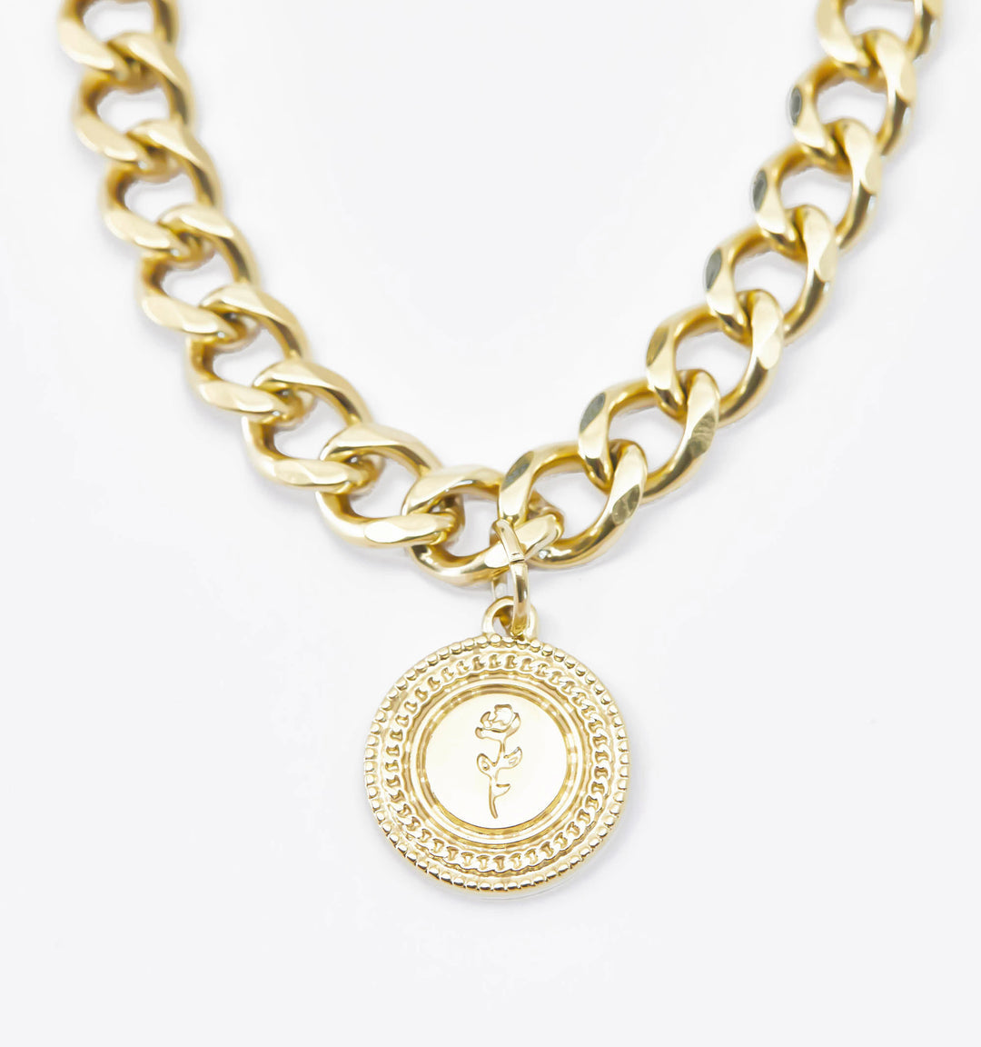 Vintage Rose Necklace