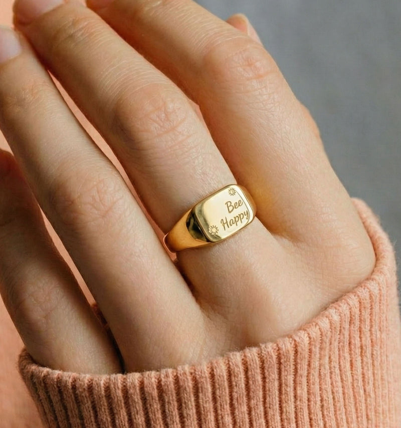 Square Signet Ring