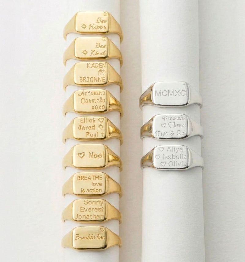 Square Signet Ring