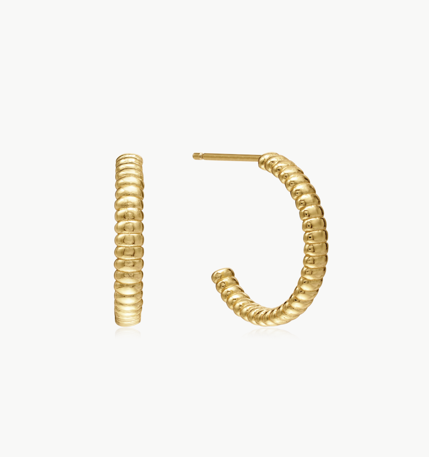 14k Gold Earrings Best Earrings For Very Sensitive Ears Gold Hoop