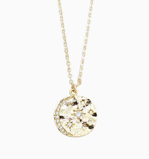 Dainty Moon Necklace
