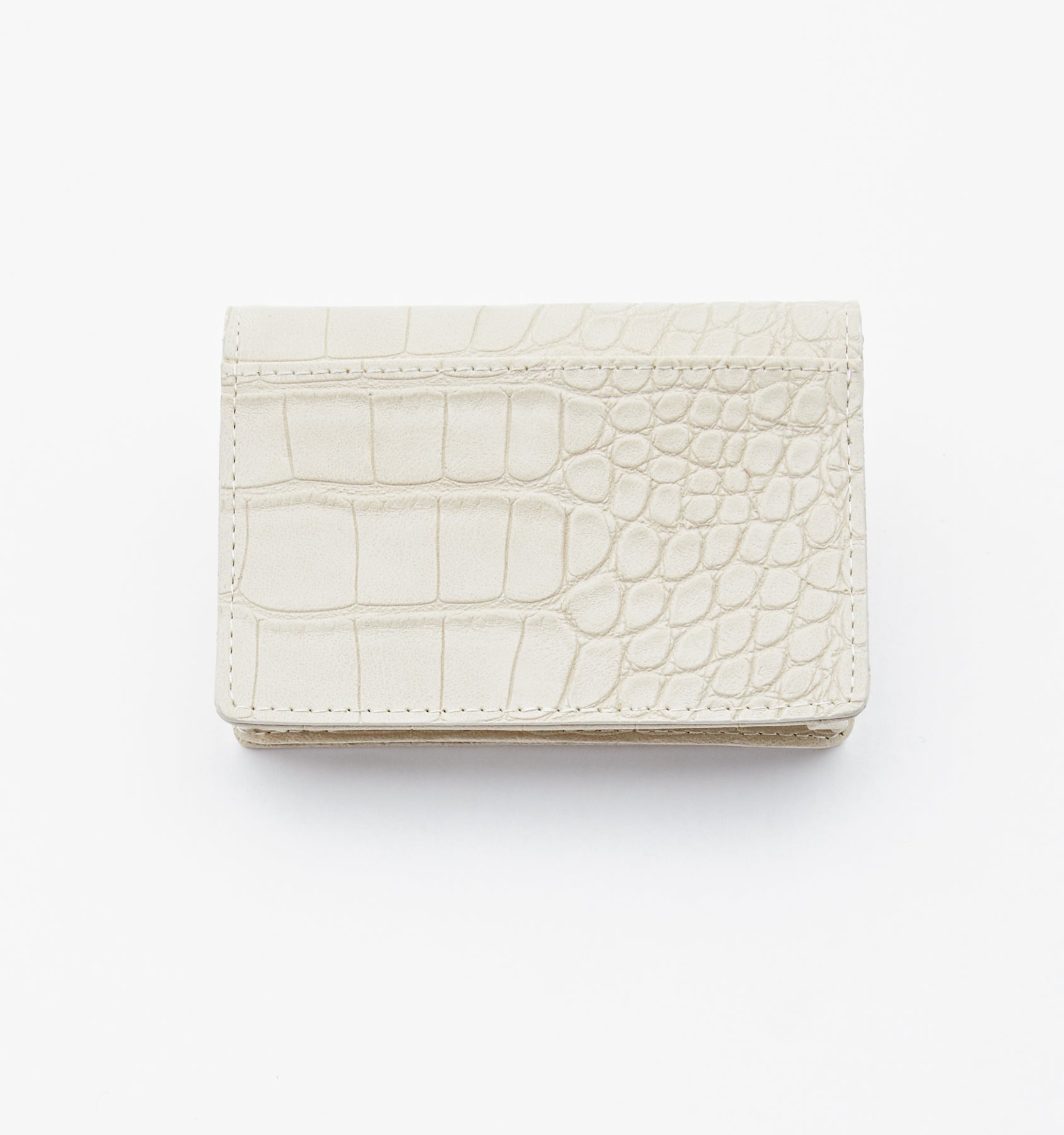 Essentials Card Holder Pearl White