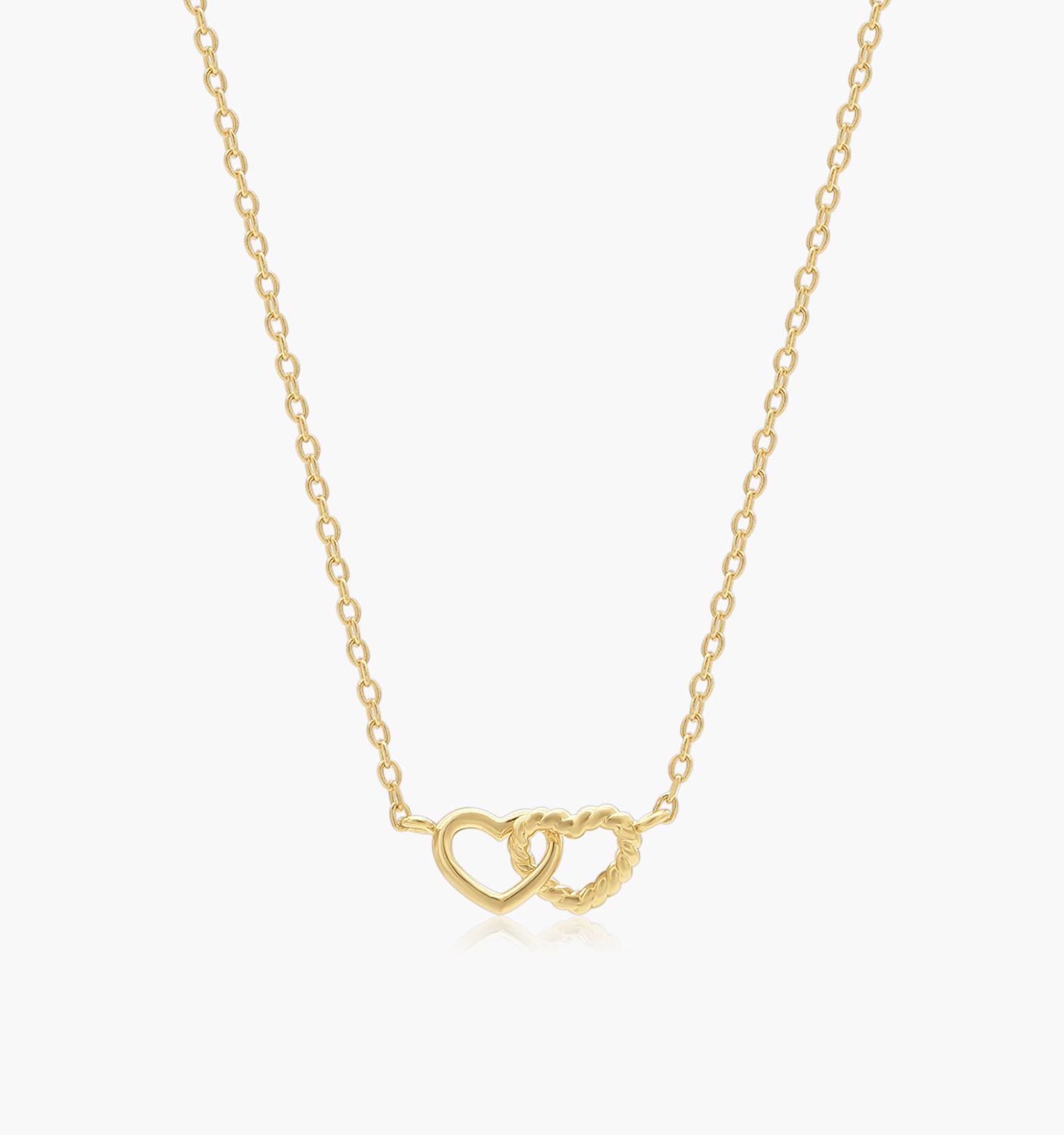 Interlocking Heart Necklace