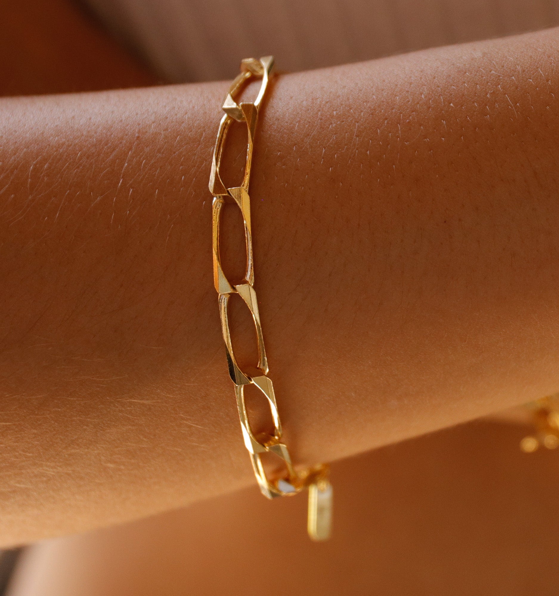 Gold Bracelet, Stacking Gold Bracelet – Rellery