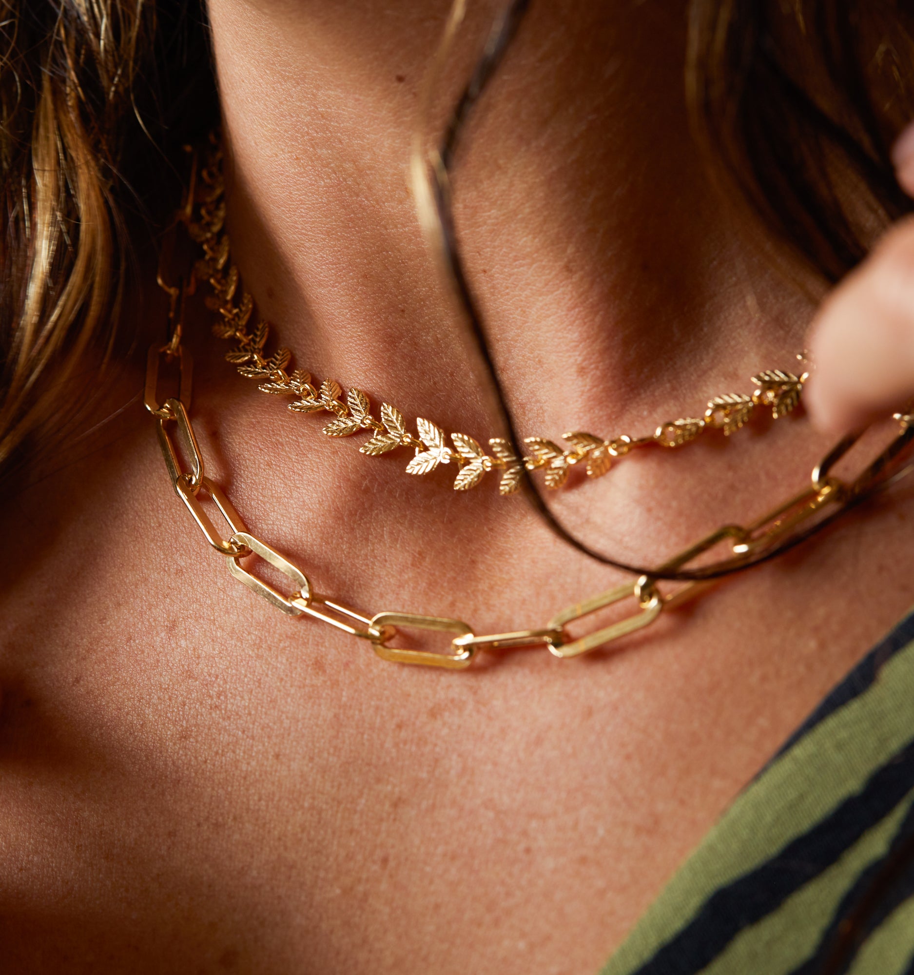 Laurel Chain Necklace