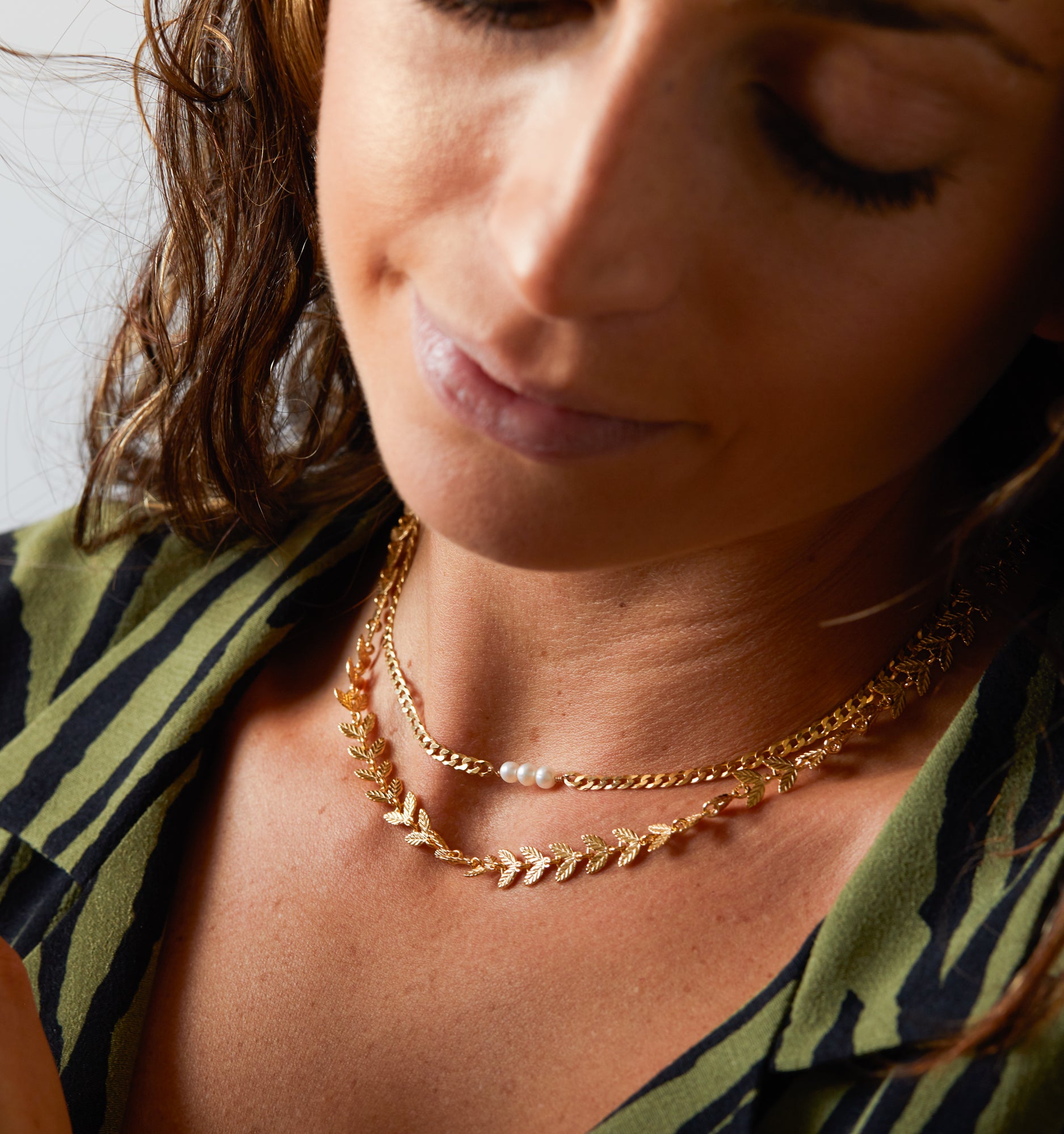 Laurel Chain Necklace