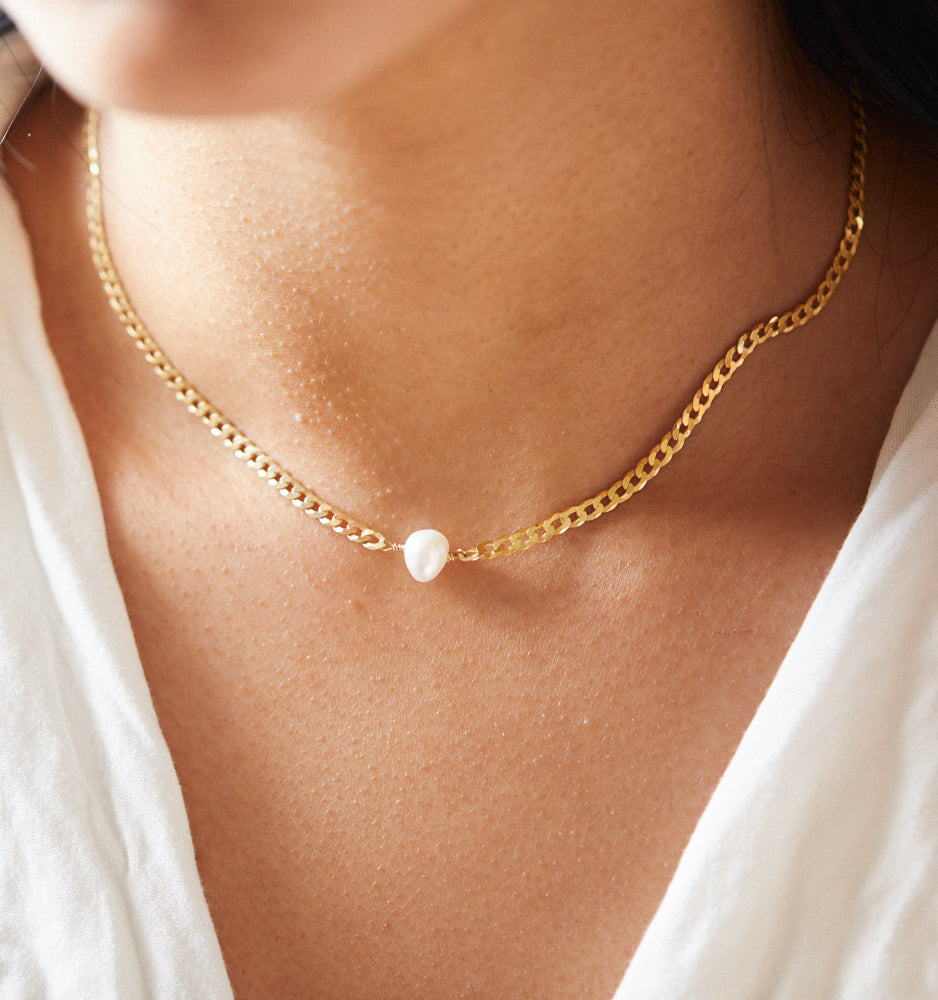 【RELLERY】Pearl Chokerネックレス Pearl Choker Necklace – Rellery