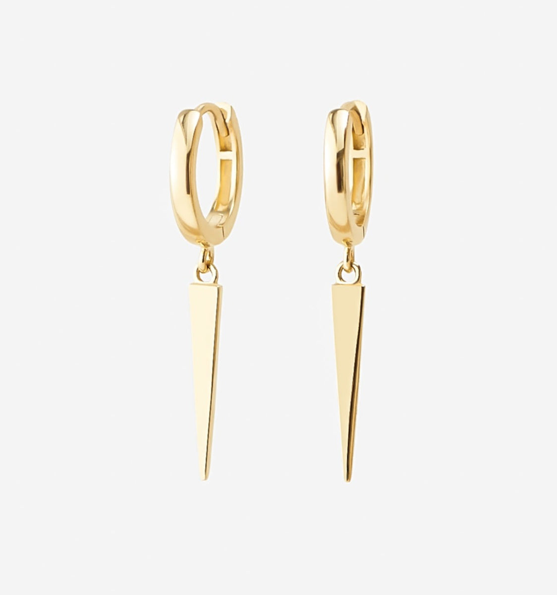 Gold Earrings, Spike Drop Earrings – Rellery