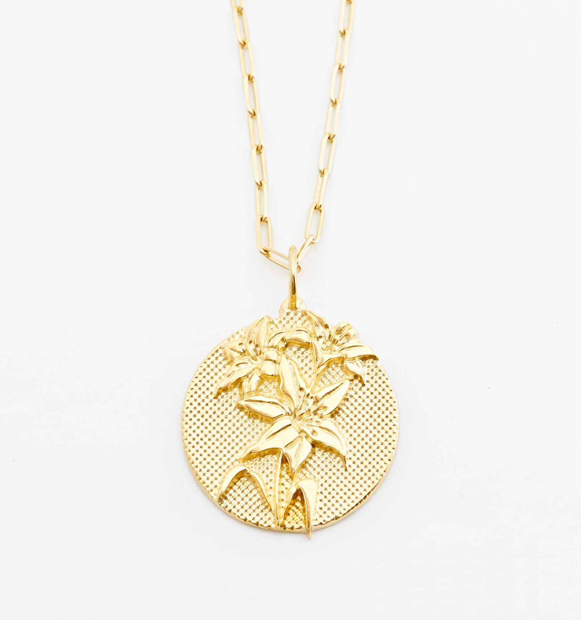 Lily May Flower Necklace - Bold