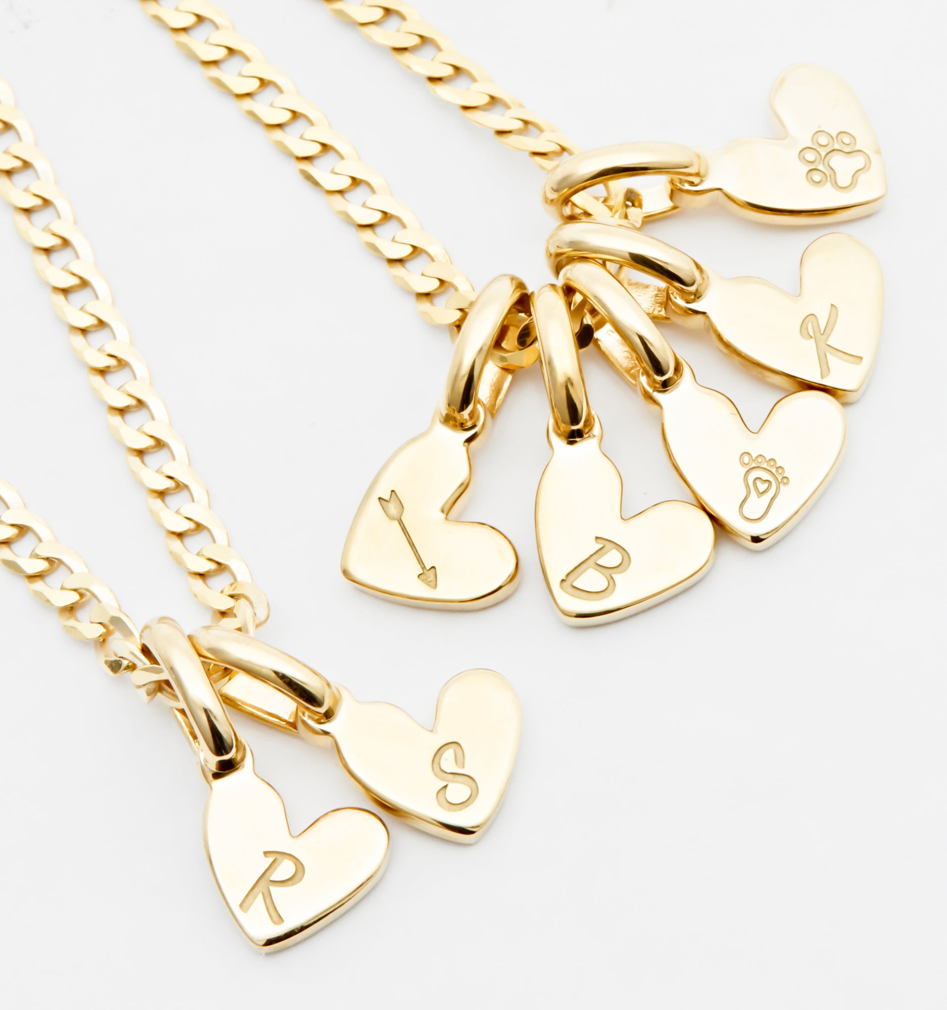 Gold Charms: Heart Charm – Rellery