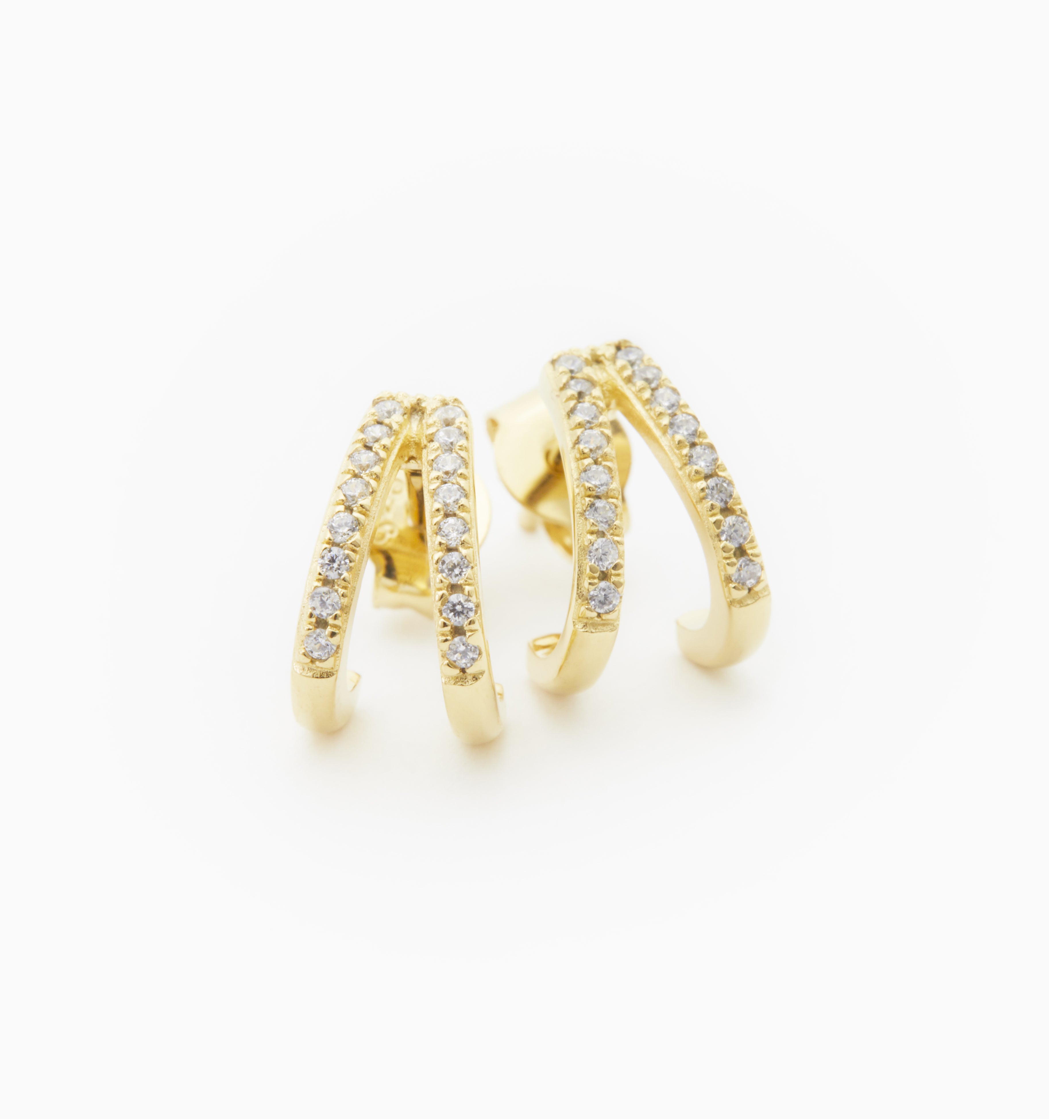 CECE JEWELLERY Eternal Snake 18-karat recycled gold emerald hoop earrings |  NET-A-PORTER