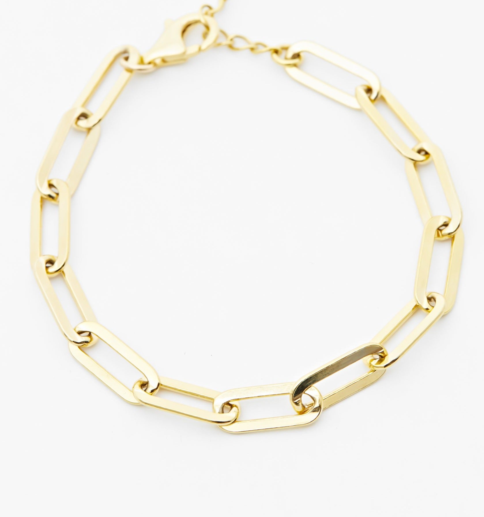 Gold Bracelet: Link Bracelet – Rellery